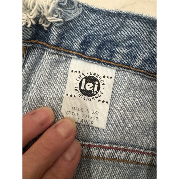 Vintage 1990s LEI Energy Riding Wear High-Waisted Mom Jeans – Made in USA Size L - Picture 4 of 13